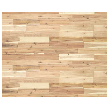 vidaXL Plateau de table rectangulaire 100x80x4 cm Bois d'acacia massif