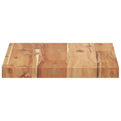 vidaXL Tischplatte Rechteckig 60x20x2 cm Massivholz Akazie