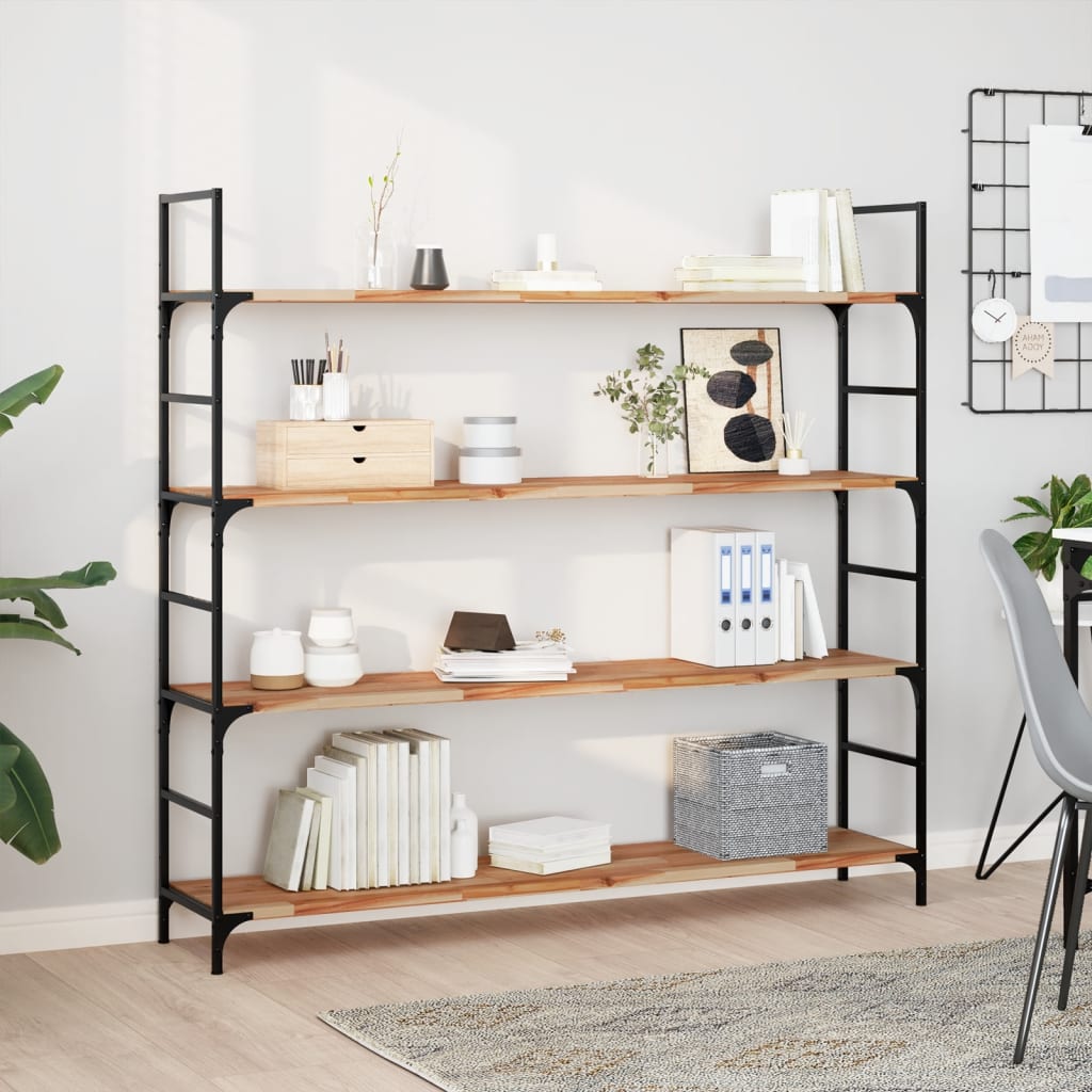 vidaXL Tischplatte Rechteckig 140x30x2 cm Massivholz Akazie