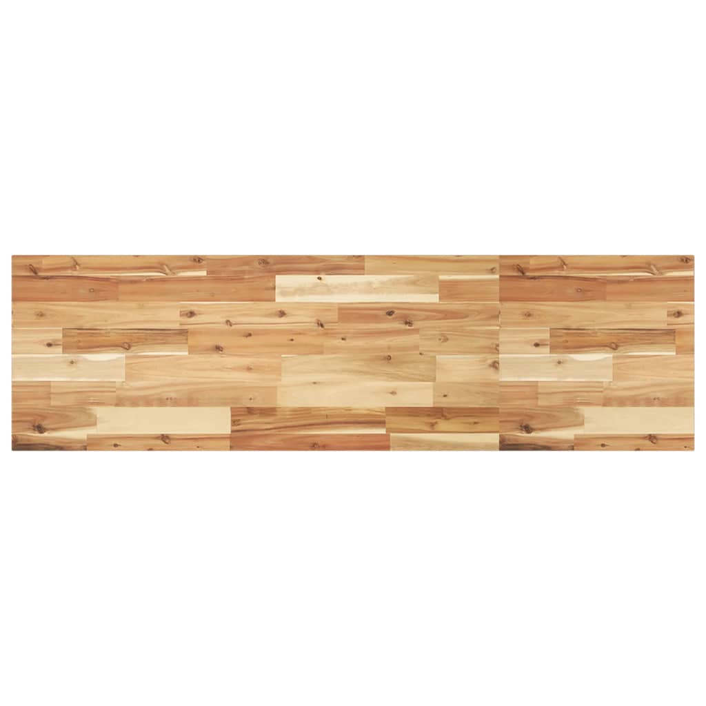 vidaXL Tischplatte Rechteckig 120x40x2 cm Massivholz Akazie