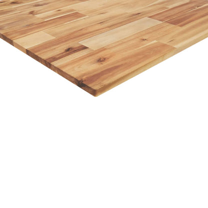 vidaXL Tischplatte Rechteckig 120x40x2 cm Massivholz Akazie