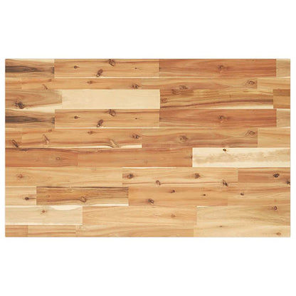 vidaXL Plateau de table rectangulaire 60x50x2 cm en bois d'acacia massif