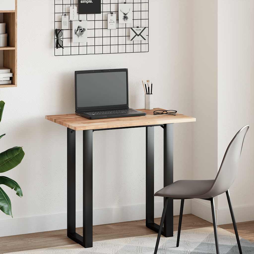 vidaXL Plateau de table rectangulaire 60x50x2 cm en bois d'acacia massif