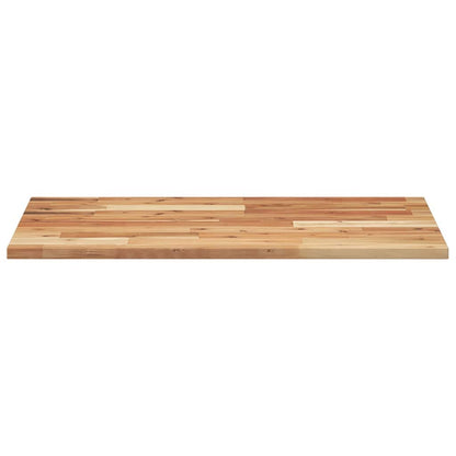 vidaXL Plateau de table rectangulaire 60x50x2 cm en bois d'acacia massif