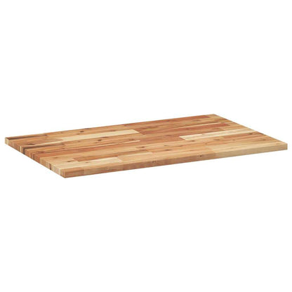 vidaXL Plateau de table rectangulaire 60x50x2 cm en bois d'acacia massif