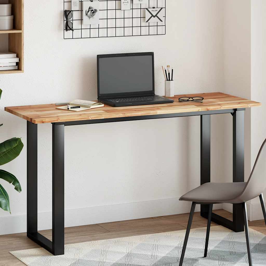 vidaXL Tischplatte Rechteckig 120x50x2 cm Massivholz Akazie