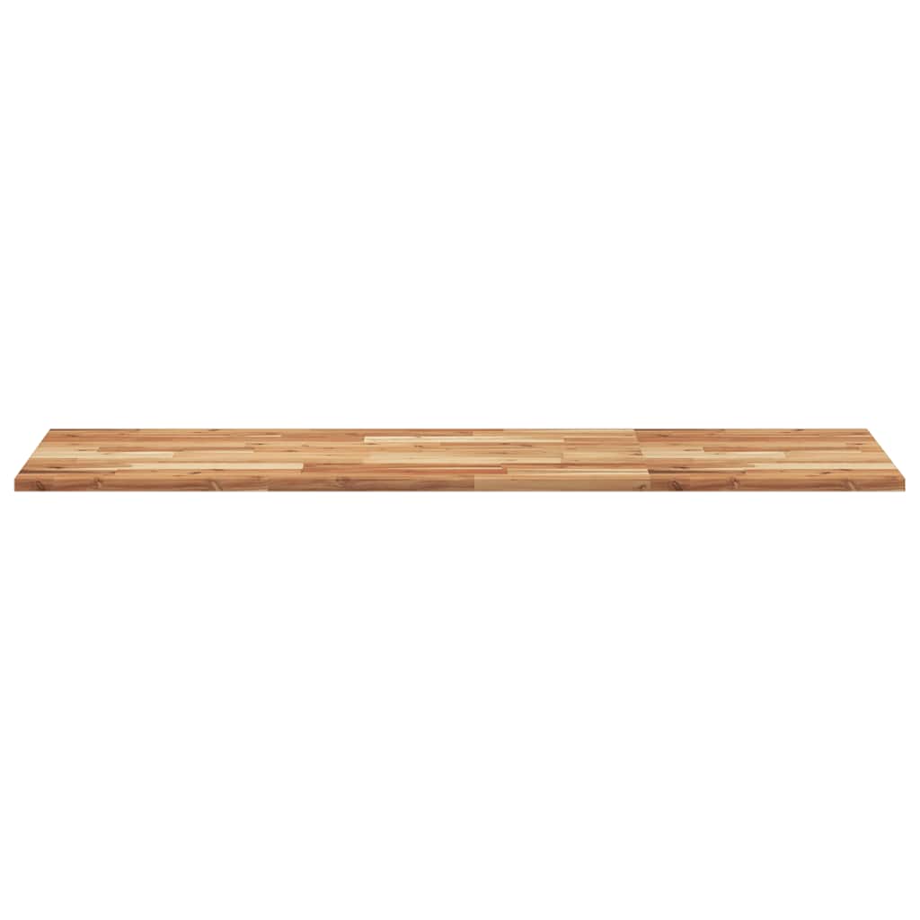 vidaXL Tischplatte Rechteckig 140x50x2 cm Massivholz Akazie