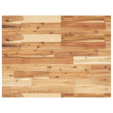 vidaXL Plateau de table rectangulaire 80x60x2 cm Bois d'acacia massif