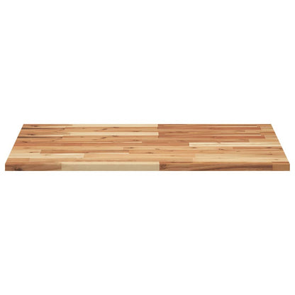 vidaXL Plateau de table rectangulaire 80x60x2 cm Bois d'acacia massif