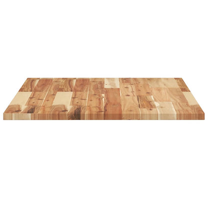 vidaXL Plateau de table rectangulaire 80x60x2 cm Bois d'acacia massif