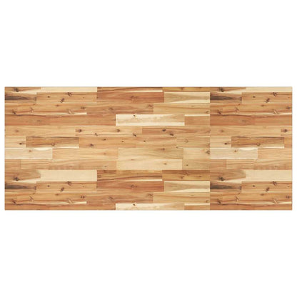 vidaXL Dessus de table rectangulaire 120x60x2 cm en bois d'acacia massif