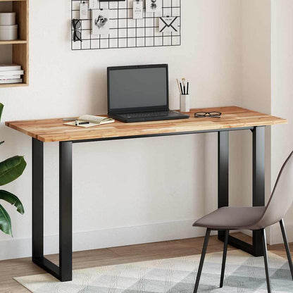 vidaXL Dessus de table rectangulaire 120x60x2 cm en bois d'acacia massif