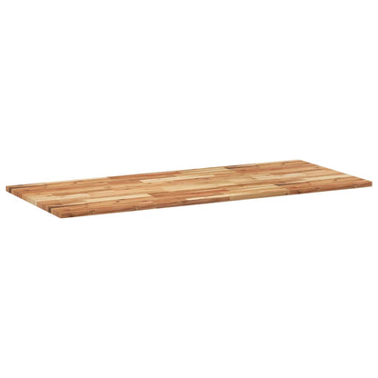 vidaXL Tischplatte Rechteckig 140x60x2 cm Massivholz Akazie