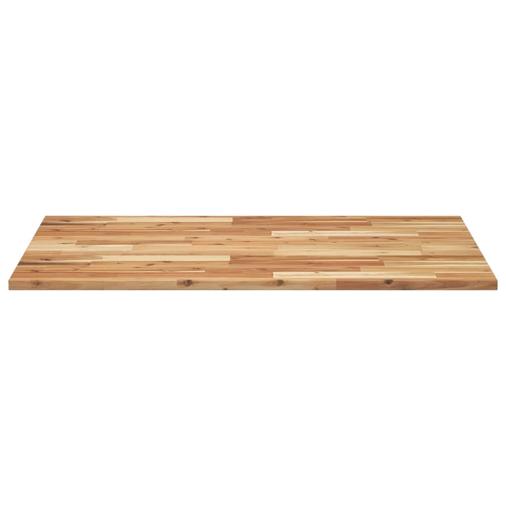 vidaXL Tischplatte Rechteckig 100x70x2 cm Massivholz Akazie