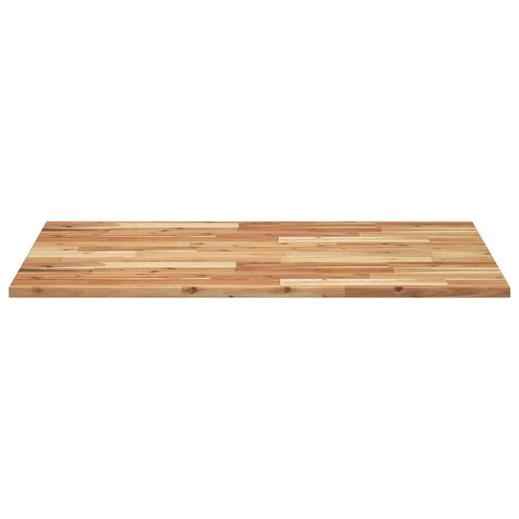 vidaXL Tischplatte Rechteckig 120x70x2 cm Massivholz Akazie
