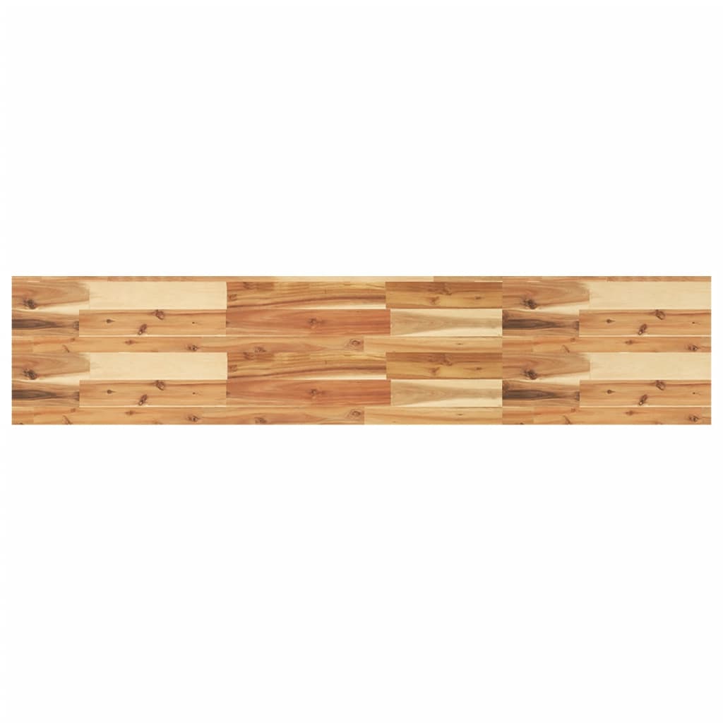 vidaXL Tischplatte 140x30x4 cm Rechteckig Massivholz Akazie
