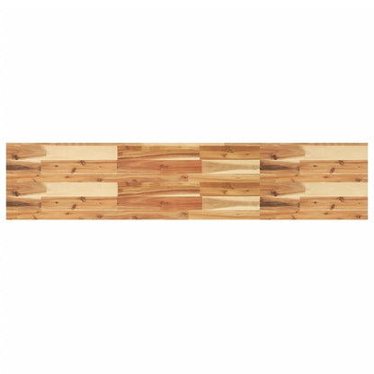 vidaXL Tischplatte 140x30x4 cm Rechteckig Massivholz Akazie