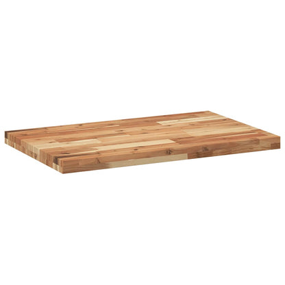 vidaXL Tischplatte Rechteckig 120x50x4 cm Massivholz Akazie