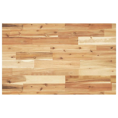 vidaXL Tischplatte Rechteckig 140x50x4 cm Massivholz Akazie