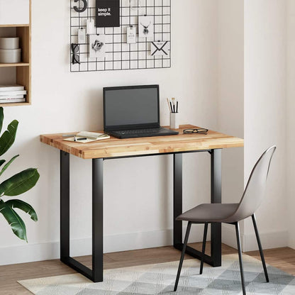 vidaXL Tischplatte Rechteckig 80x70x4 cm Massivholz Akazie