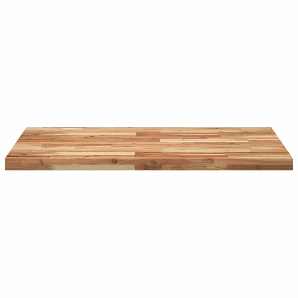 vidaXL Tischplatte Rechteckig 80x70x4 cm Massivholz Akazie
