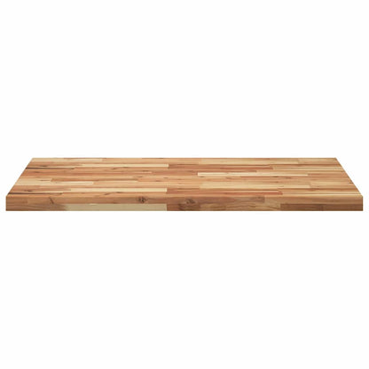 vidaXL Tischplatte Rechteckig 80x70x4 cm Massivholz Akazie