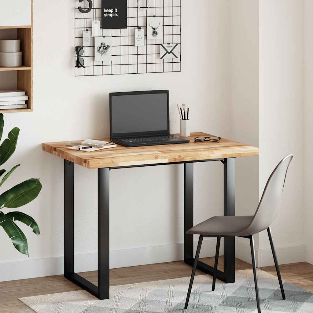 vidaXL Dessus de Table Rectangulaire 120x70x4 cm Bois d'Acacia Massif