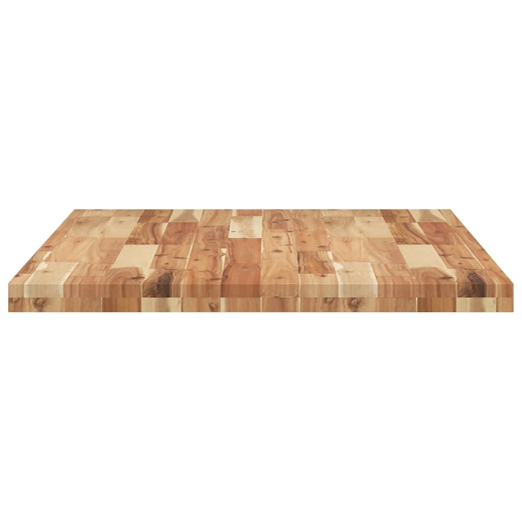 vidaXL Dessus de Table Rectangulaire 120x70x4 cm Bois d'Acacia Massif