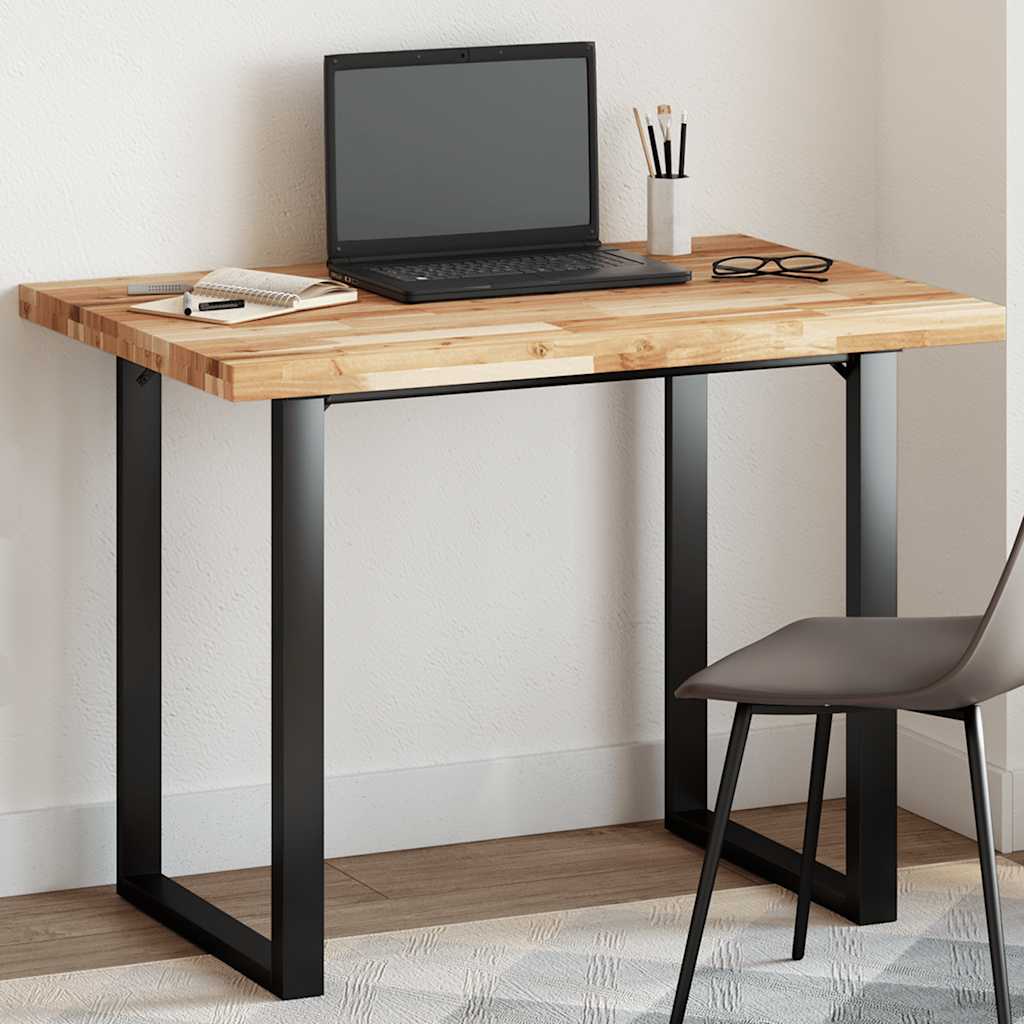 vidaXL Dessus de Table Rectangulaire 120x70x4 cm Bois d'Acacia Massif