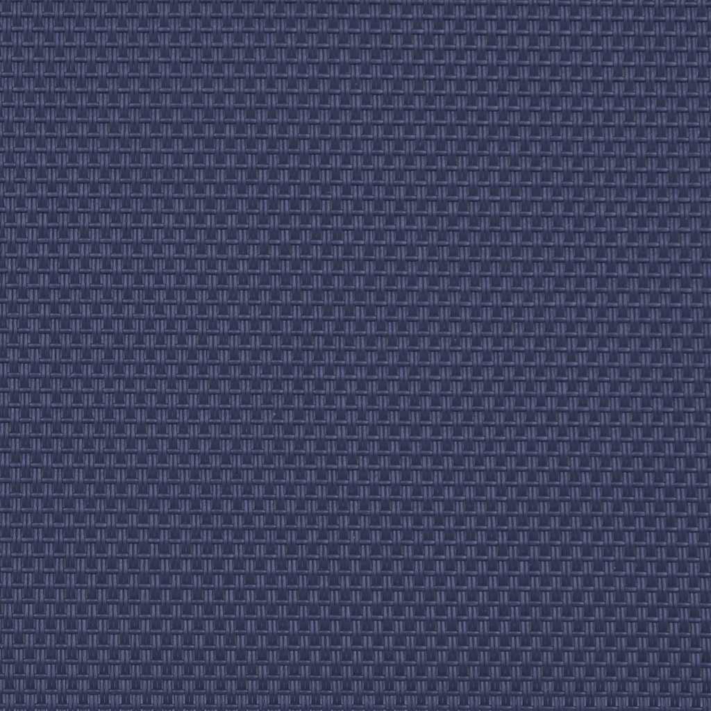 Sonnenliege Blau Massivholz Akazie und Textilene