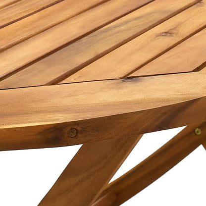 vidaXL 7-tlg. Garten-Essgruppe Polypropylen und Massivholz Beige