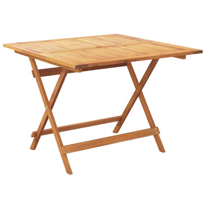 vidaXL 5-tlg. Garten-Essgruppe Grau Poly Rattan und Massivholz