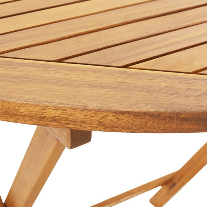 vidaXL 5-tlg. Garten-Essgruppe Polypropylen und Massivholz Beige