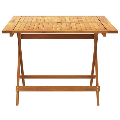 vidaXL 5-tlg. Garten-Essgruppe Grau Poly Rattan und Massivholz