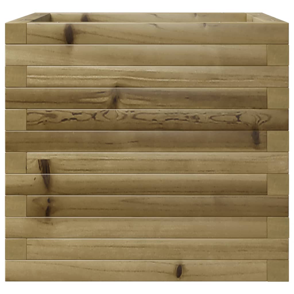 vidaXL Pflanzkübel 50x50x46 cm Kiefernholz Imprägniert