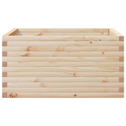vidaXL Jardinière 90x90x46 cm Bois de pin massif
