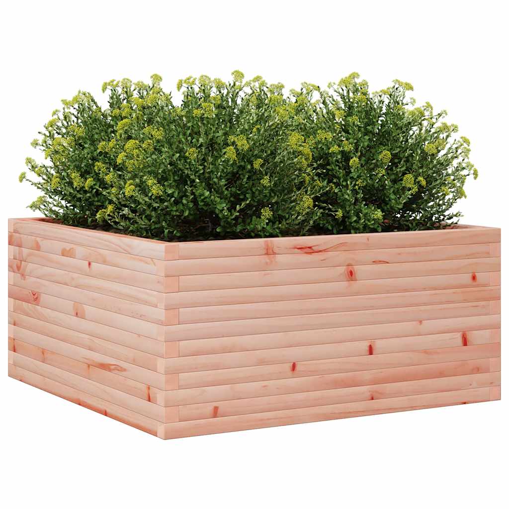 vidaXL Pflanzkübel 100x100x46 cm Massivholz Douglasie