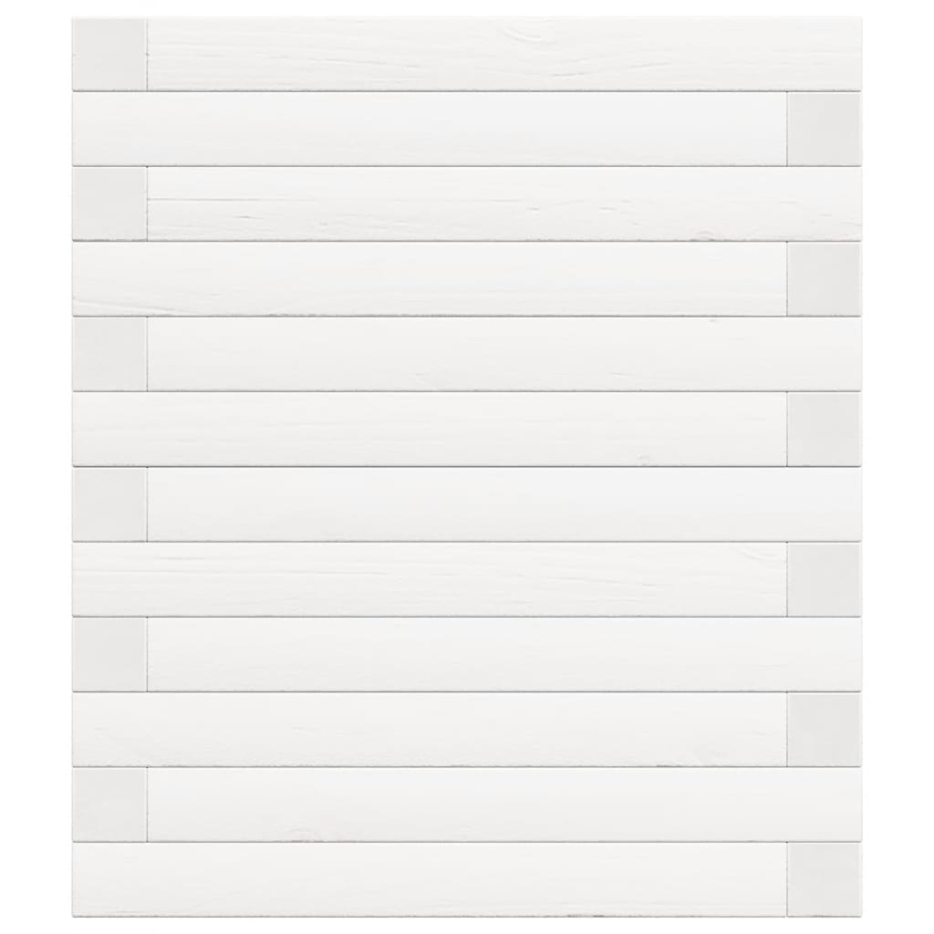 vidaXL Jardinière blanc 90x40x46 cm bois de pin massif