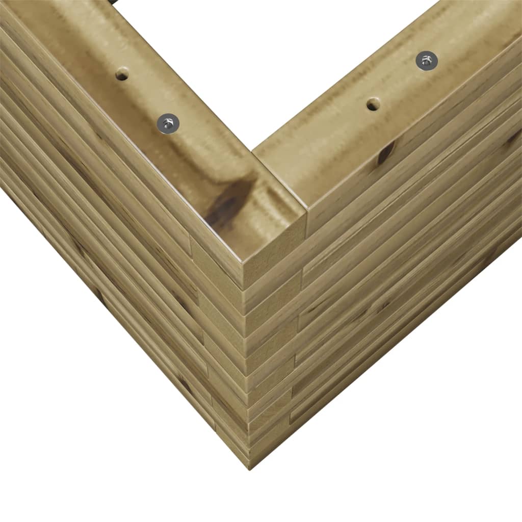 vidaXL Pflanzkübel 90x40x46 cm Kiefernholz Imprägniert