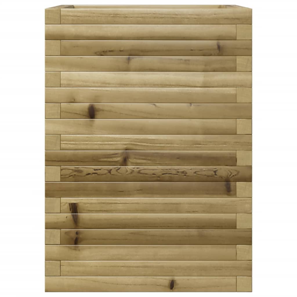 vidaXL Pflanzkübel 50x50x68,5 cm Kiefernholz Imprägniert