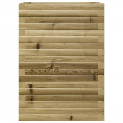 vidaXL Pflanzkübel 50x50x68,5 cm Kiefernholz Imprägniert