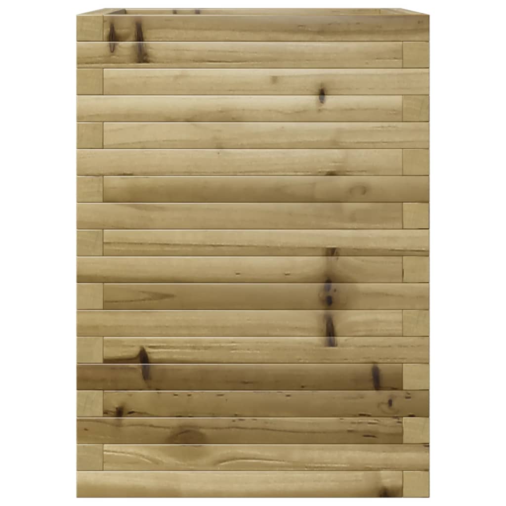 vidaXL Pflanzkübel 50x50x68,5 cm Kiefernholz Imprägniert