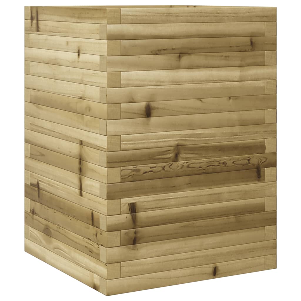 vidaXL Pflanzkübel 50x50x68,5 cm Kiefernholz Imprägniert
