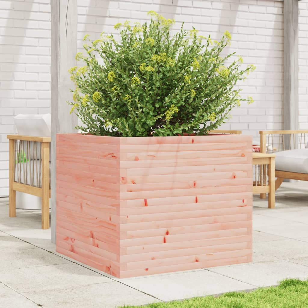 vidaXL Pflanzkübel 80x80x68,5 cm Massivholz Douglasie