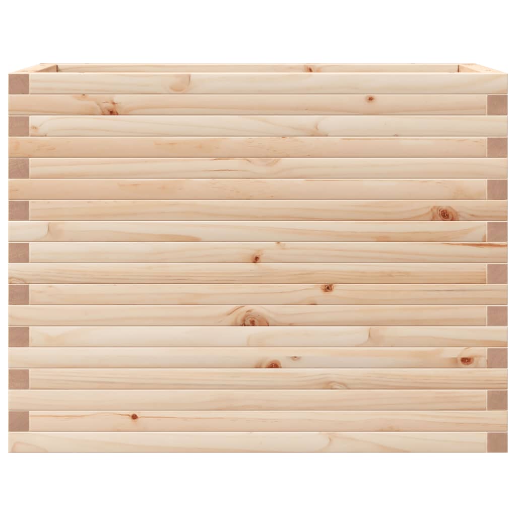 vidaXL Pflanzkübel 90x40x68,5 cm Massivholz Kiefer