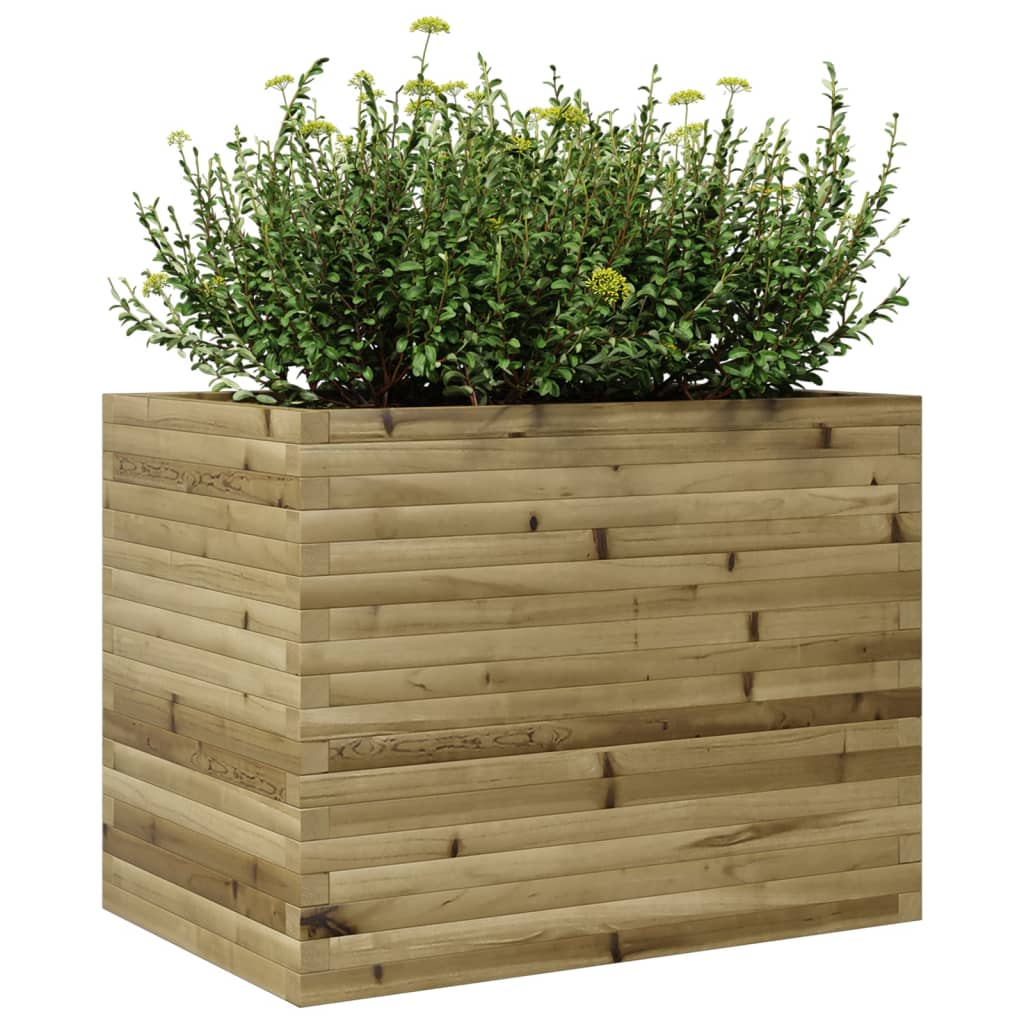 vidaXL Pflanzkübel 90x60x68,5 cm Kiefernholz Imprägniert