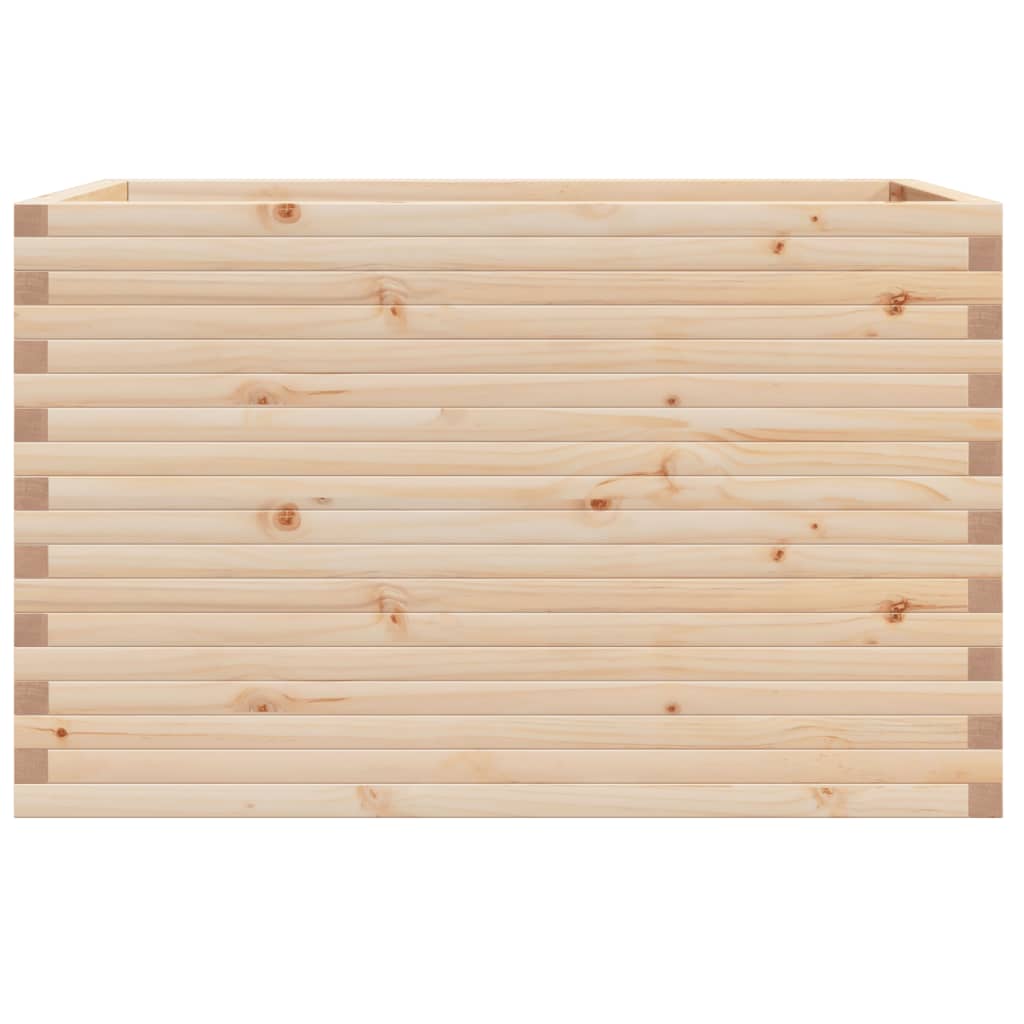 vidaXL Pflanzkübel 110x60x68,5 cm Massivholz Kiefer