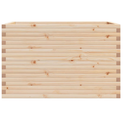 vidaXL Pflanzkübel 110x60x68,5 cm Massivholz Kiefer