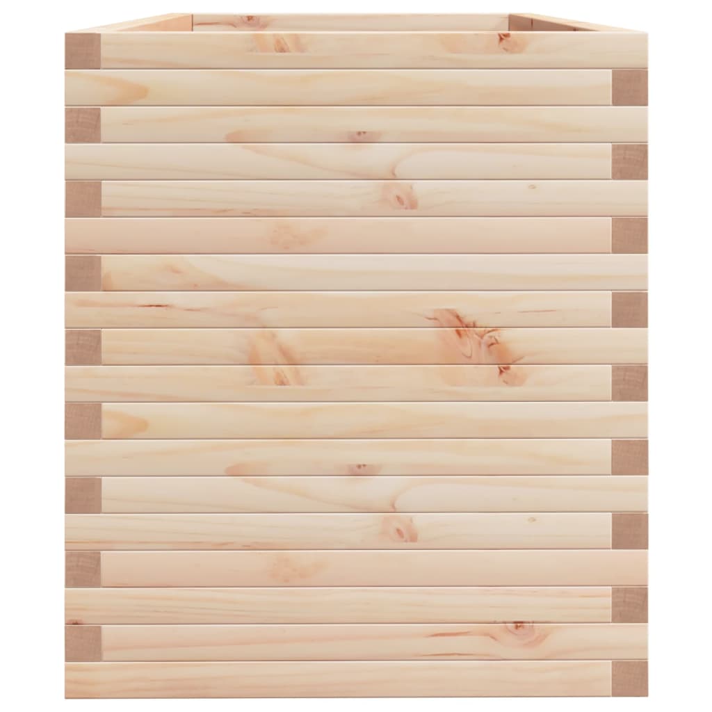 vidaXL Pflanzkübel 110x60x68,5 cm Massivholz Kiefer