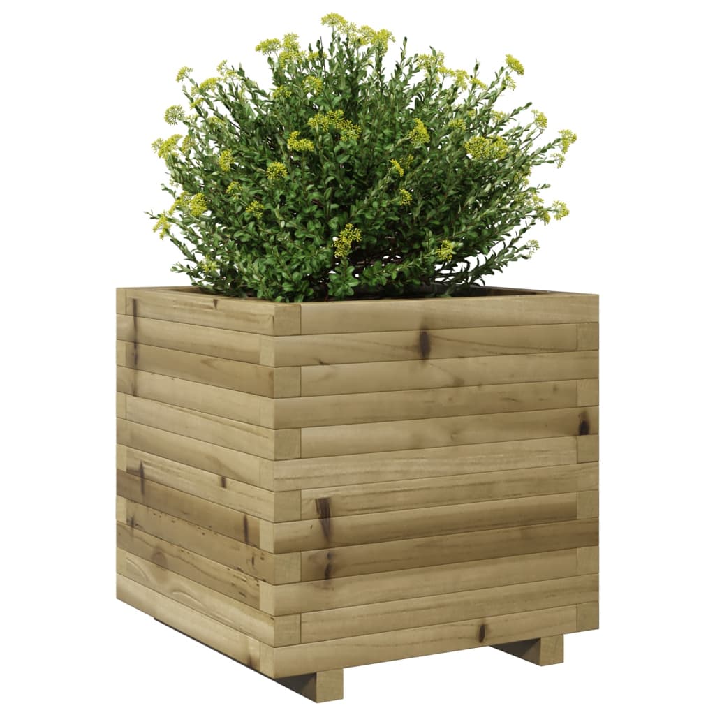 vidaXL Pflanzkübel 50x50x49,5 cm Kiefernholz Imprägniert